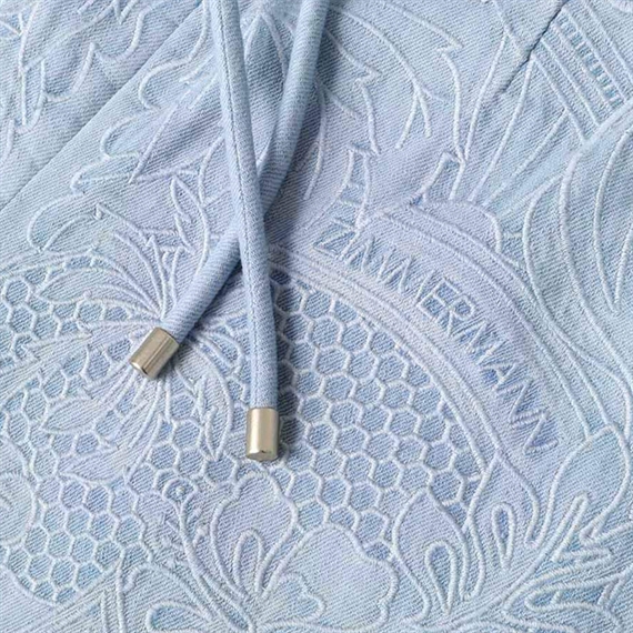 Zimmermann Daylight Denim Shorts, Ice Storm